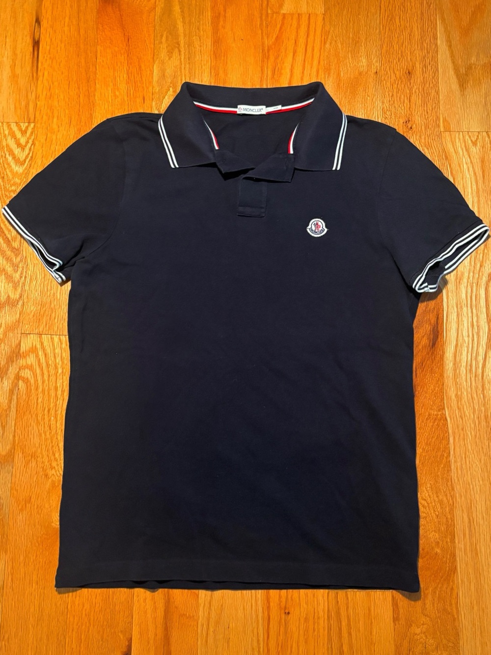 Moncler Maglia Logo Polo Shirt